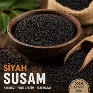Doğal Yerli Susam 1KG – Katkısız Taze Hasat Susam