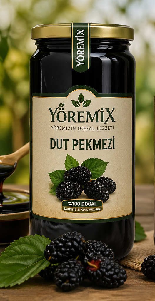 Doğal Kara Dut Pekmezi 500GR – Katkısız Geleneksel Pekmez